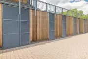Fußballstadion-Fassade OSTRAVA HLUBINA