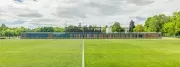 Fußballstadion-Fassade OSTRAVA HLUBINA