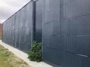 Verkleidung der Wasserstofftankstelle