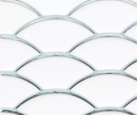 Streckgitter Fischschuppe TJX 150 x 52 x 4 mm